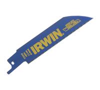 Irwin Reciprocating Saw Blade 418R – Metal Cutting 100mm 18 TPI – Pack of 5