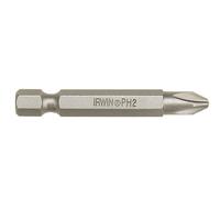 Irwin Phillips Power Screwdriver Bit PH2 70mm Pack of 1