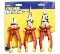 Irwin 10505519 Vise-Grip VDE Combination Pliers Set of 3
