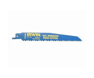 Irwin 10506429 Sabre Saw Blades 656R Nail Embeded Wood (Pack of 2)