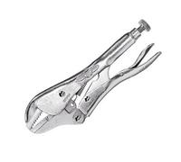 Vise-Grip Straight Jaw Locking Pliers with Plastic Handle T0102EL4 Steel Silver