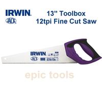 Irwin® Jack® 10503632 990Uhp Fine Junior / Toolbox Handsaw Soft-Grip 335Mm (13In) 12 Tpi