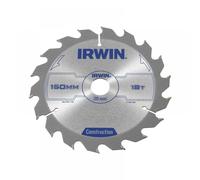 Irwin 1897089 Circular Saw Blade 150 x 20mm x 18T ATB