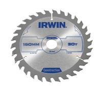 Irwin 1897090 Construction Circular Saw Blade 150 X 20mm X 30T Atb Irw1897090