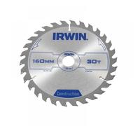 Irwin® 1897192 Construction Circular Saw Blade 160 X 20Mm X 30T Atb
