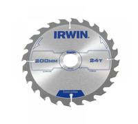 Irwin Construction Circular Saw Blade 1897201 200 x 30mm 24T ATB