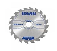 Irwin® 1897203 Construction Circular Saw Blade 210 X 30Mm X 20T Atb