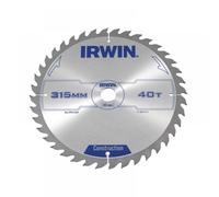 Irwin Circular Saw Blade 1897214 – ATB Construction 315mm 40T 30mm