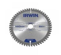 Irwin® 1907772 Professional Aluminium Circular Saw Blade 160 X 20Mm X 56T Tcg