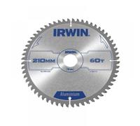 Irwin Professional Circular Saw Blade 1907775 - 210 x 30 mm, 60T TCG - Aluminium