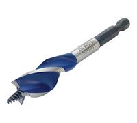 IRWIN 1921991 6X Blue Groove Stubby Wood Bit 16 mm x 4-Inch