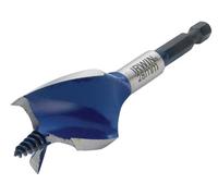 Irwin 1921996 Blue Groove 6X Stubby Wood Bit 28 X 100mm Irw1921996