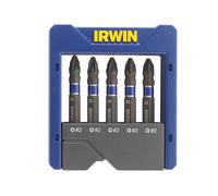 Irwin® 1923435 Pozidriv Impact Screwdriver Pocket Bit Set 5 Piece
