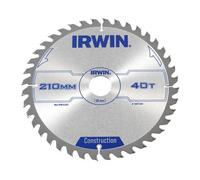 Irwin® 1897204 Construction Circular Saw Blade 210 X 30Mm X 40T Atb