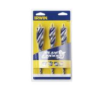 Irwin 3 Piece Blue Groove Auger Bit Set 6 X Faster Cut 20 22 25 Irw10506627