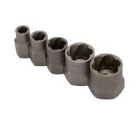 Irwin 394002 Bolt Grip Nut Remover Expansion Set, 5/16" (8mm), 10mm, 13mm, 11/16", 3/4" (19mm)