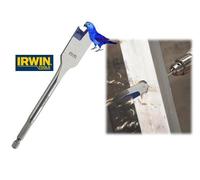 IRWIN 4X Blue Groove Flat Wood Drill Bit 40mm x 152mm IRW10502823