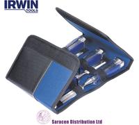 IRWIN 5 PIECE HIGH IMPACT SPLITPROOF CHISEL SET, - 10503421