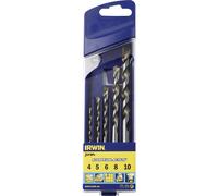 Irwin® 10501939 Cordless Multi-Purpose Drill Bit Set 5 Piece 5-10Mm