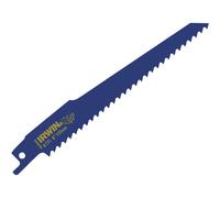 Irwin 656R Reciprocating Saw Blades for Wood and Nails 150mm Pack of 5
