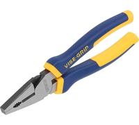 IRWIN 8" 200mm Vise-Grip High Leverage Combination Wire Cutter Pliers, 10505876
