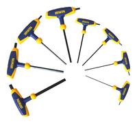 Irwin 8 Piece T Handle Hexagon Allen Key Set Metric