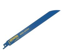 Irwin 818R Sabre Saw Blade Metal Cutting 200mm 18 Tpi Pack Of 25