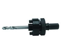 Irwin 9.5mm Shank Arbor/Mandrel with Removable Pilot Drill - Multi Colour, 9.5 mm (32-210mm)