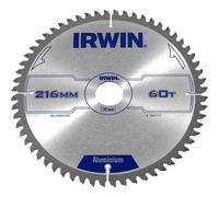 IRWIN IRW1907777 216 x 30mm 60-Teeth Professional Circular Saw Blade - Aluminium