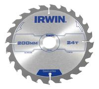 Irwin ATB Construction Circular Saw Blade 200mm 24T 30mm