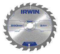 Irwin® 1897210 General Purpose Table & Mitre Saw Blade 250 X 30Mm X 24T Atb