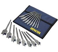 IRWIN Blue Groove 4X Flat Bit Set, 17 Piece IW4041002
