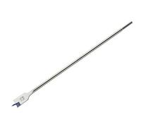 Irwin 4X Blue Groove Long Flat Wood Drill Bit 8mm 400mm