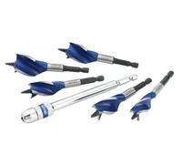 Irwin Blue Groove 6X Stubby Wood Bit Multi Colour (Set 5 Piece 16-25mm)