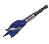Irwin Blue Groove 6X Stubby Wood Drill Bit - 22mm X 100mm