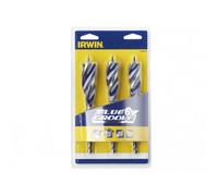 Irwin Blue Groove 6X Wood Drill Bit Multi Colour (Set 3)