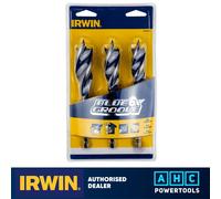 IRWIN Blue Groove 6X Wood Drill Bit Set 3 Piece 20-25mm - IRW10506627