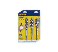 Irwin Blue Groove Power Auger Wood Drill Bit Set 20mm, 22mm, 25mm IRW10507764
