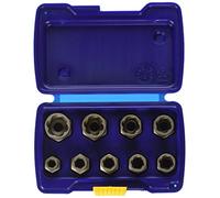 IRWIN Bolt Extractor Set, Metric, 9-Piece (54019)