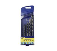 Irwin® 10501940 Cordless Multi-Purpose Drill Bit Set 7 Piece 4-12Mm