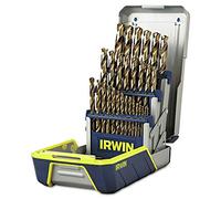 IRWIN Drill Bit Set, M35 Cobalt Alloy Steel Steel, 29-Piece (3018002)