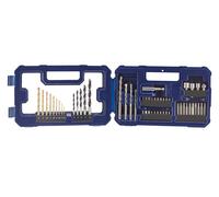 IRWIN Drill & Screwdriving Set, 53 Piece in Blue Irwin Blue
