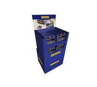 Irwin Fsdu Merch Tower With 40 X Iw6062506 Screwdriving Sets
