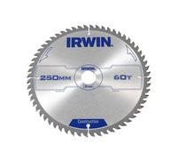 IRWIN General Purpose Table & Mitre Saw Blade 250 x 30mm x 60T ATB IRW1907700