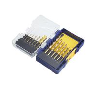 IRWIN Hss Titanium Metal Drill Bit Set, 13 Piece Irwin Multicolor