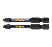 Irwin® IW6061306 Impact Pro Performance Screwdriver Bits Ph2 57Mm (Pack 2)
