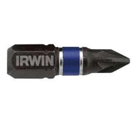 IRWIN Impact Pro Performance Screwdriver Bits PZ2 25mm (Pack 2) IW6061407