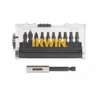 Irwin Impact Pro Performance Screwdriver Bit Set, 10 Piece Multi Colour (One Size)