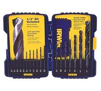 Irwin Industrial Tools 314018 Black Oxide Drill Bit Set, 18-Piece