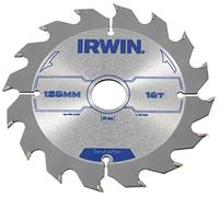 IRWIN IRW1897086 125 x 20mm 16-Teeth Circular Saw Blade with ATB Tooth Grind
